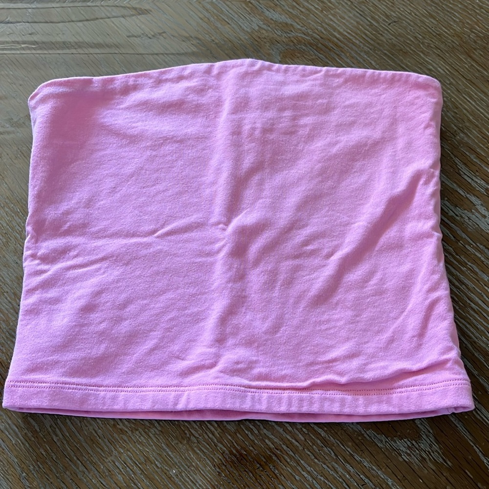 BRANDY MELVILLE PINK TUBE TOP
